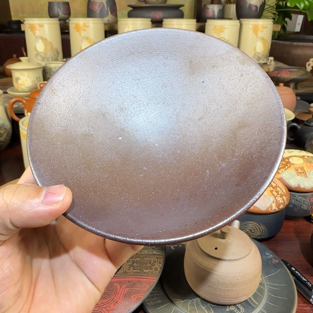 陶瓷建水紫陶壶承