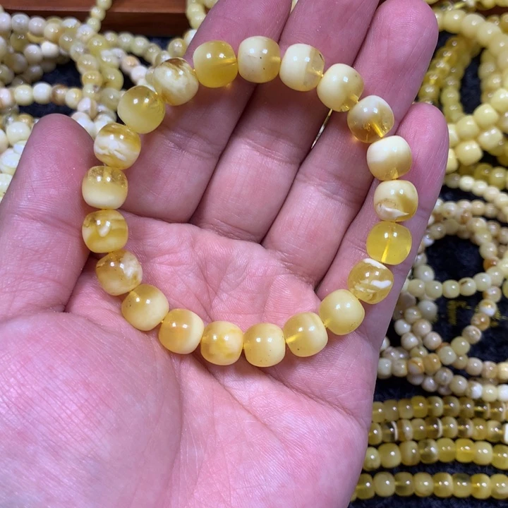 手链琥珀未镶嵌10