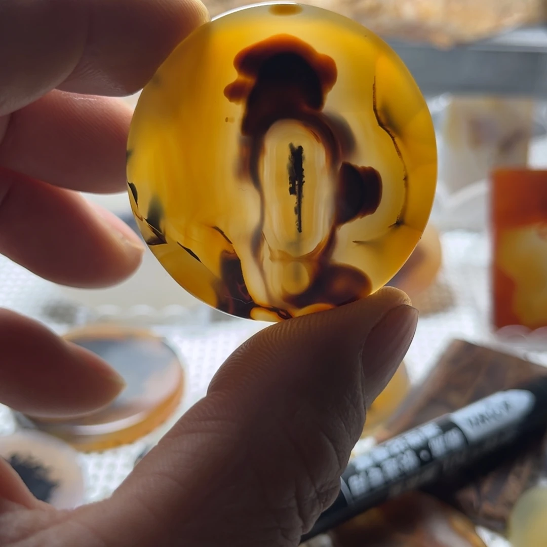 玛瑙/玉髓未镶嵌吊坠(不含链)