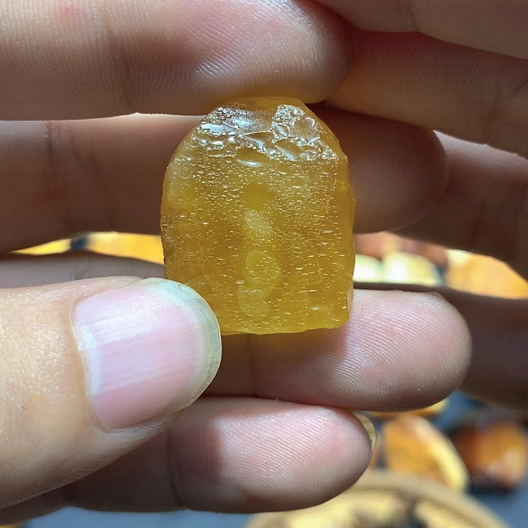 定制琥珀蜜蜡原石定制