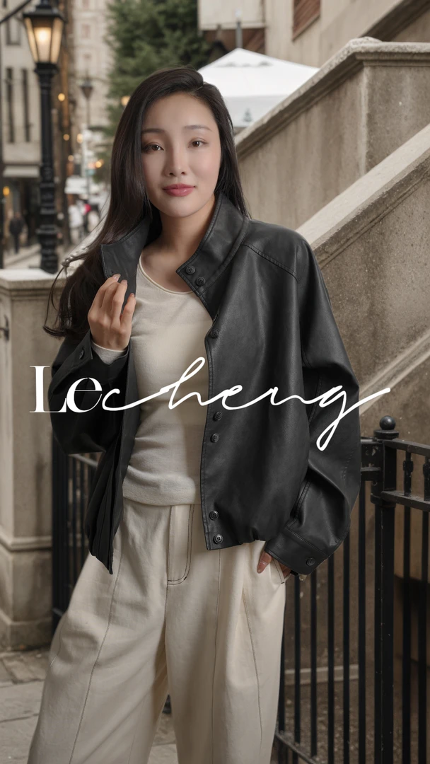 Lecheng《流謎》皮一外套