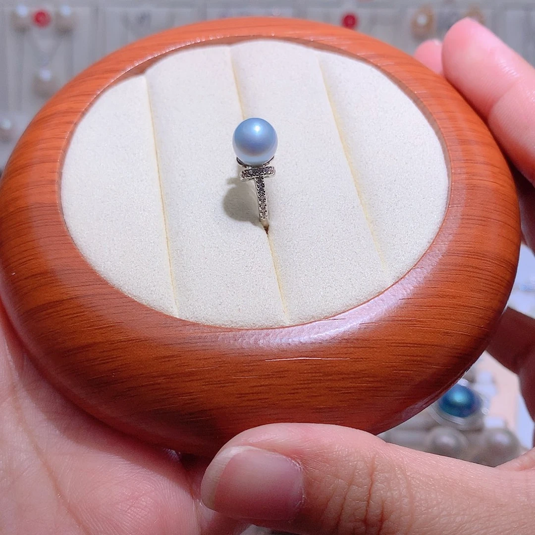 戒指淡水珍珠未镶嵌CC7-8mm