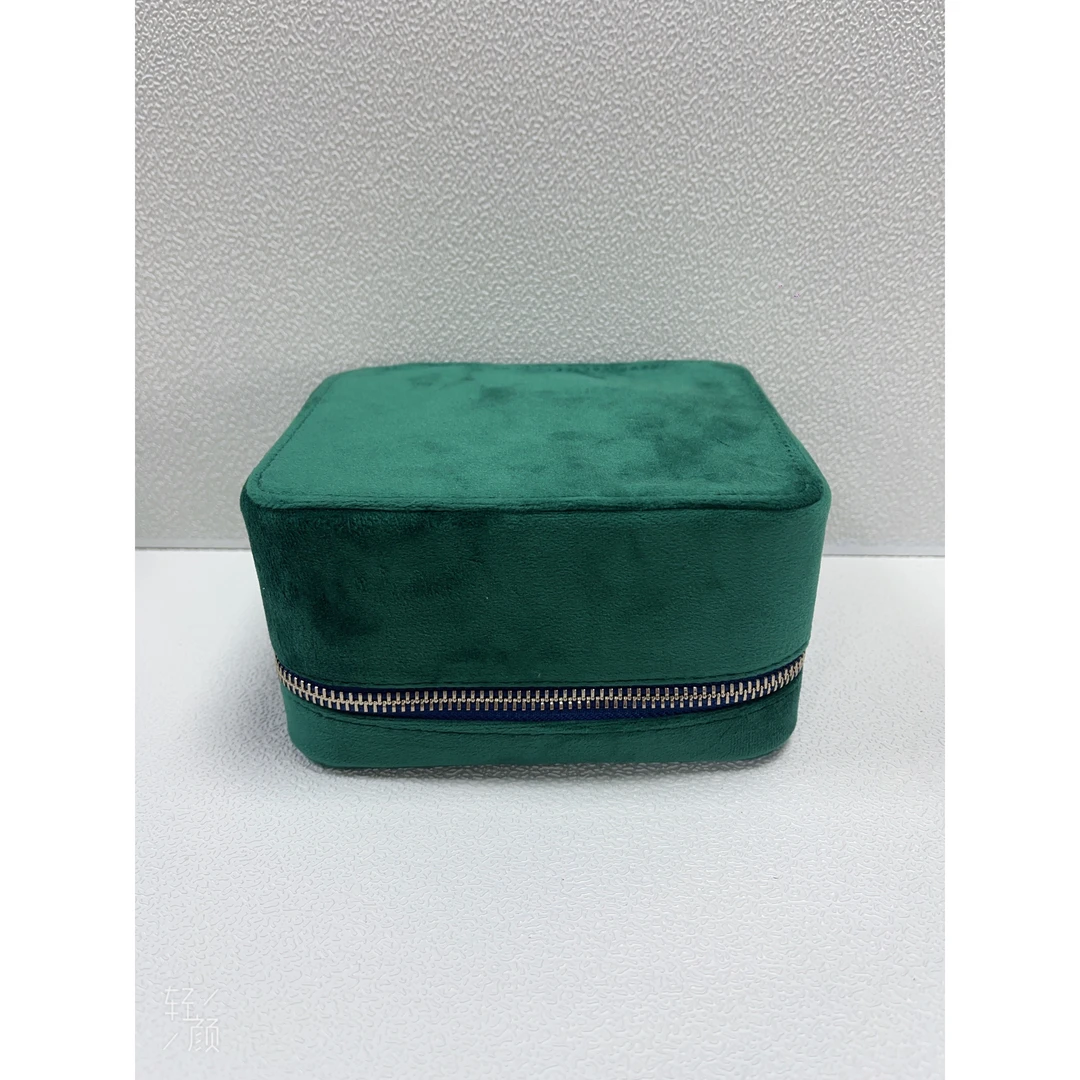 【小海】绿绒方型收纳包888