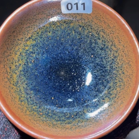茶盏原矿原釉柴烧建盏