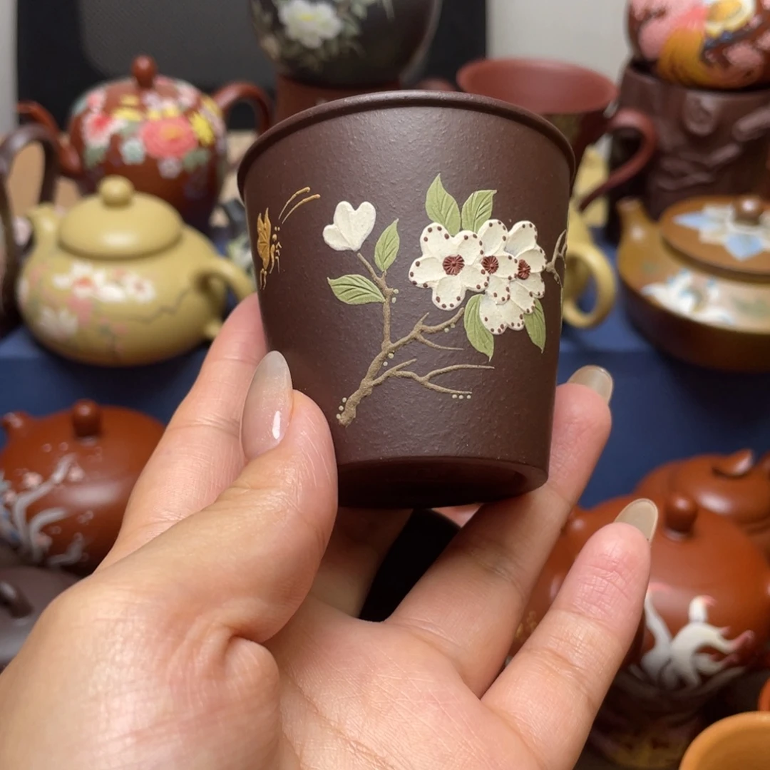 茶杯紫砂紫砂主人杯100cc