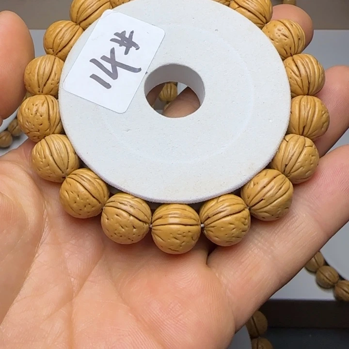 虎***手串桃核正圆手串