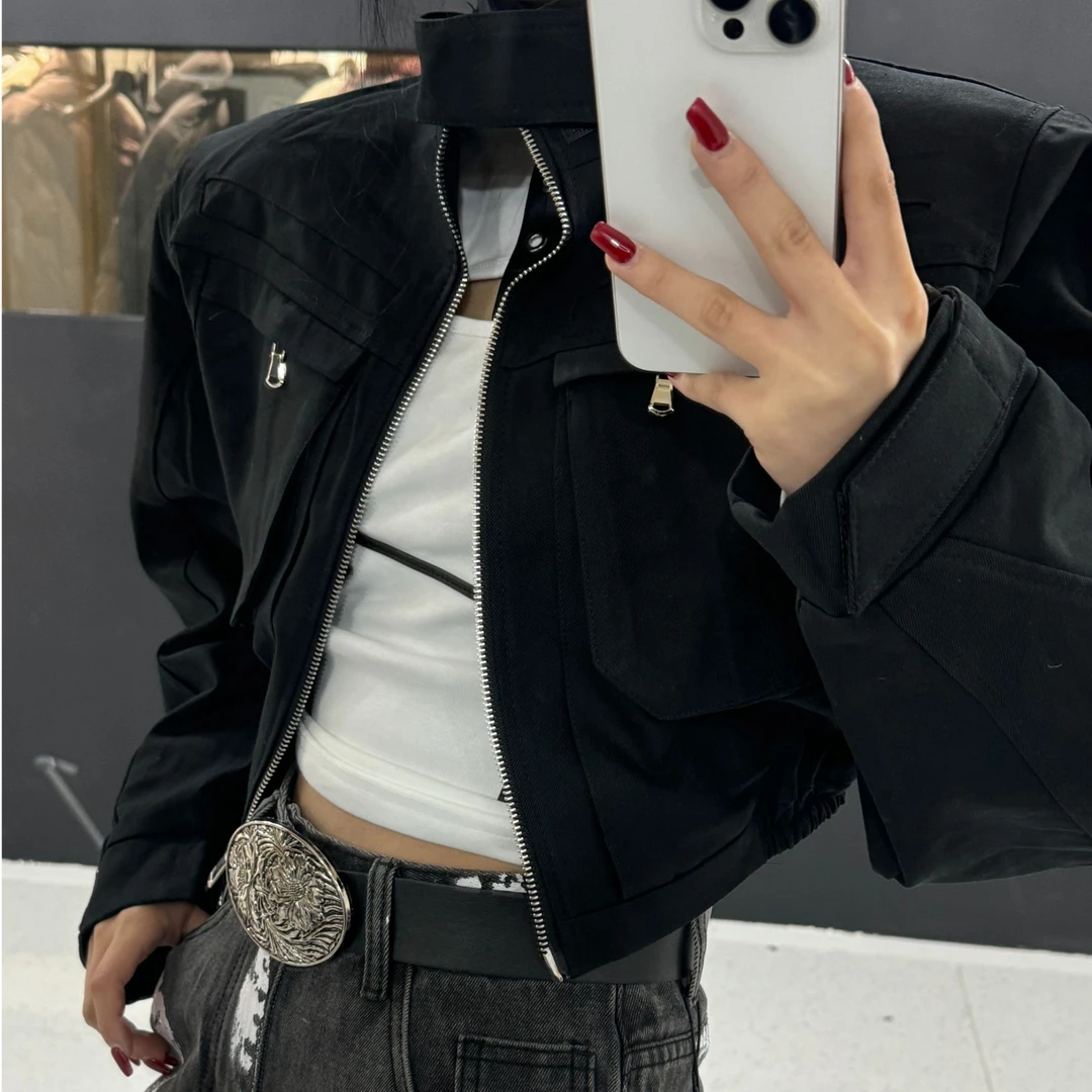 辰辰子女装春装新款个性时尚外套