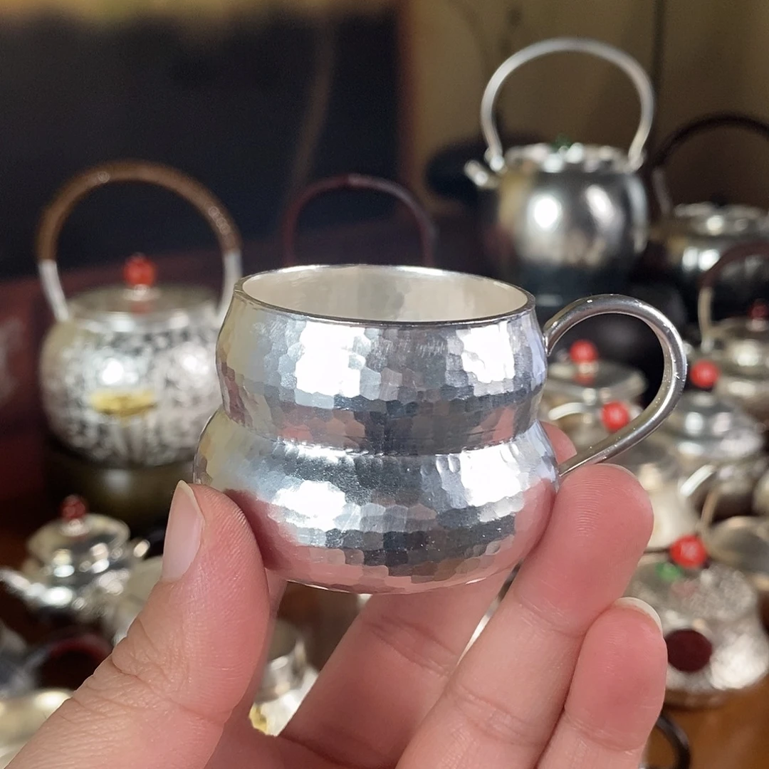 周***辰手工制作紫铜壶工艺