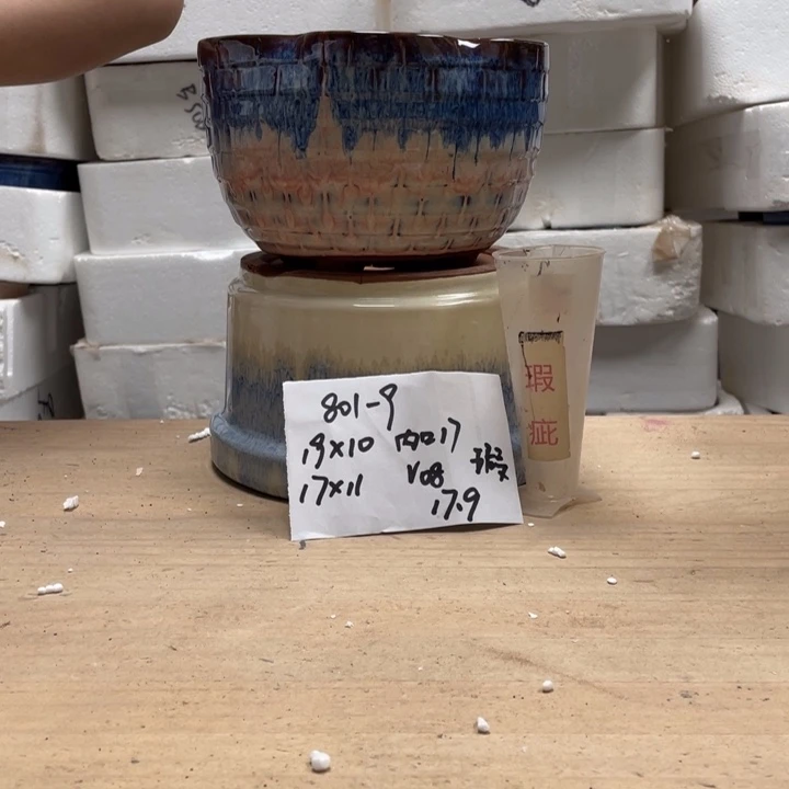 粗陶多肉花盆微瑕9