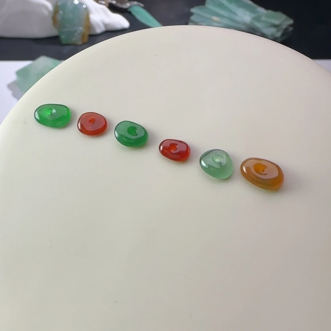 定制翡翠未镶嵌材料