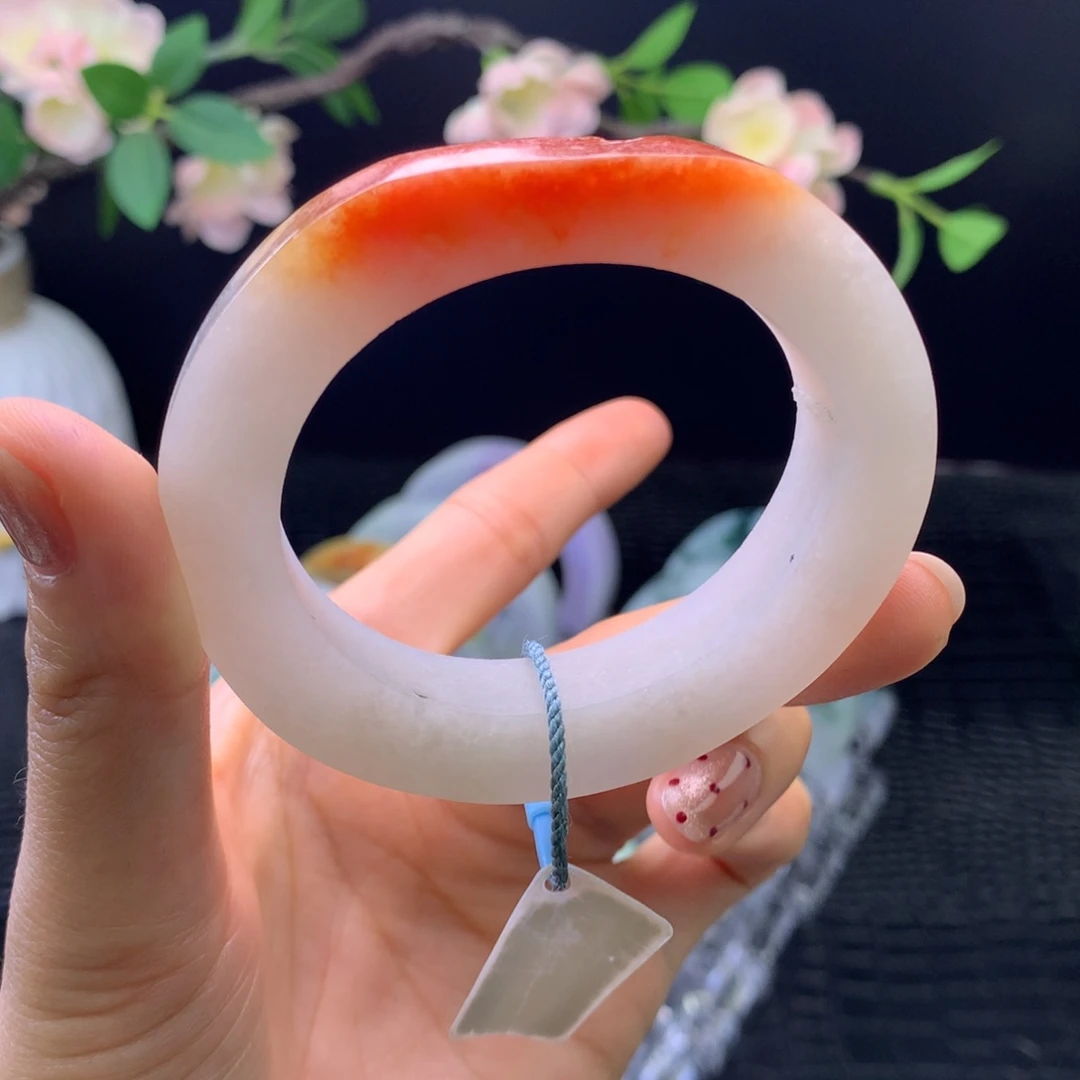 定制翡翠未镶嵌手镯52-59