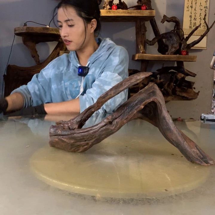 不***鸭天然的云南紫柚木会黄水