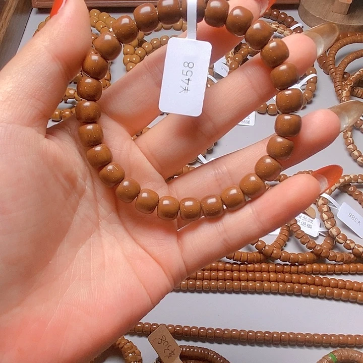 紫金鼠手串9红皮老型单圈