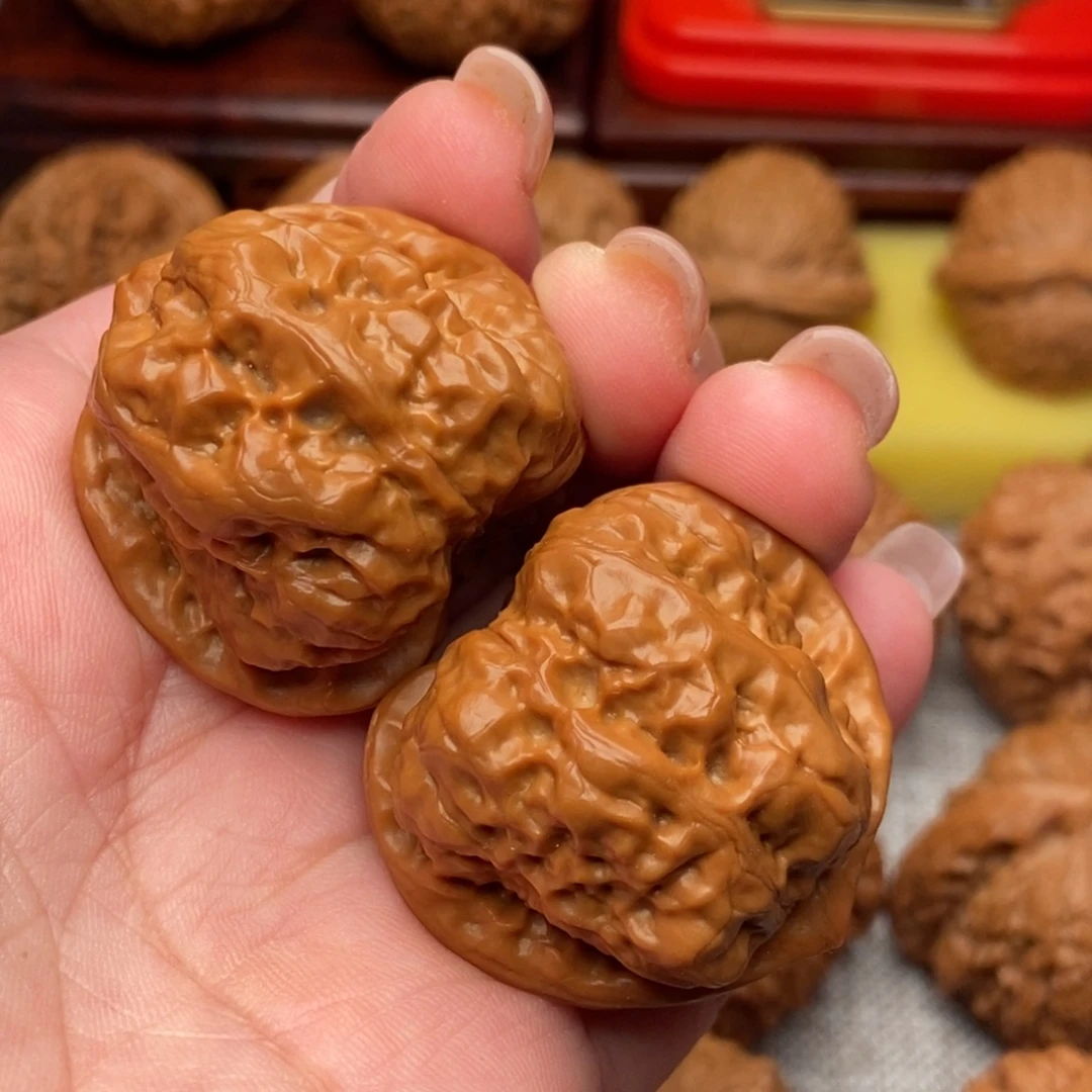 把件文玩核桃37全品绝配三角延庆蛙