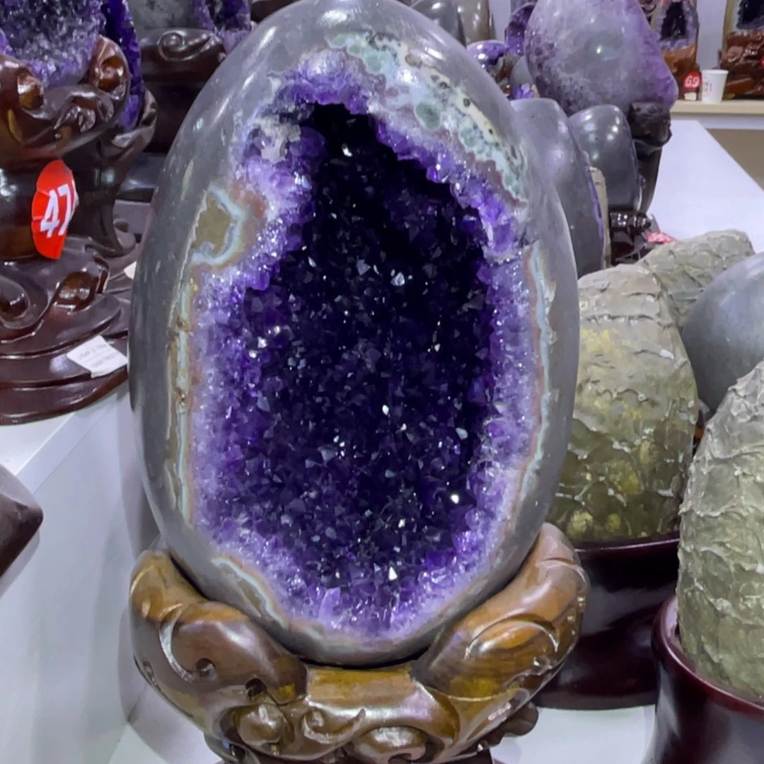 未镶嵌大型摆件（非配饰）紫晶