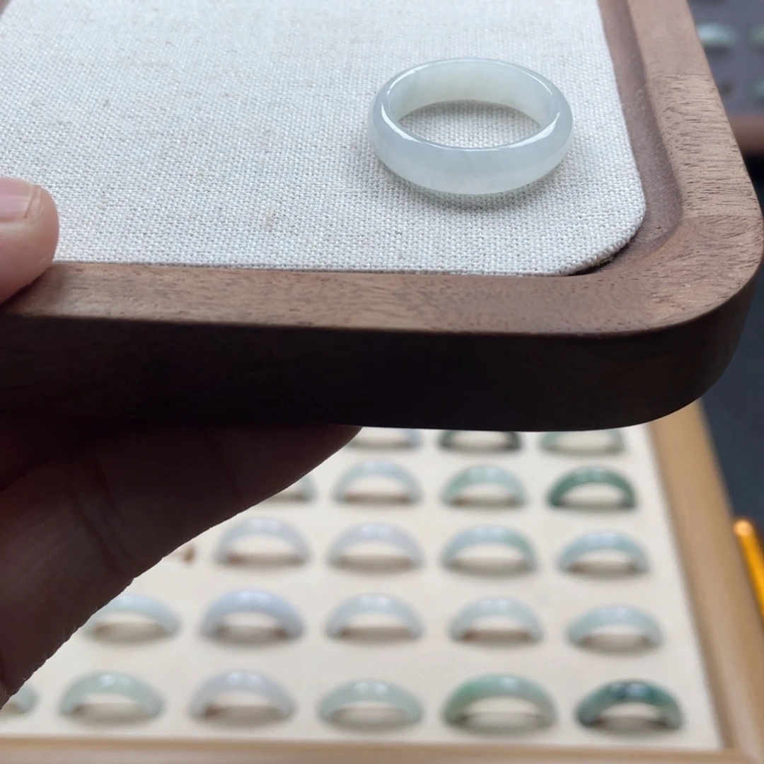 翡翠戒指未镶嵌13 号 21 港码 17.3 内径