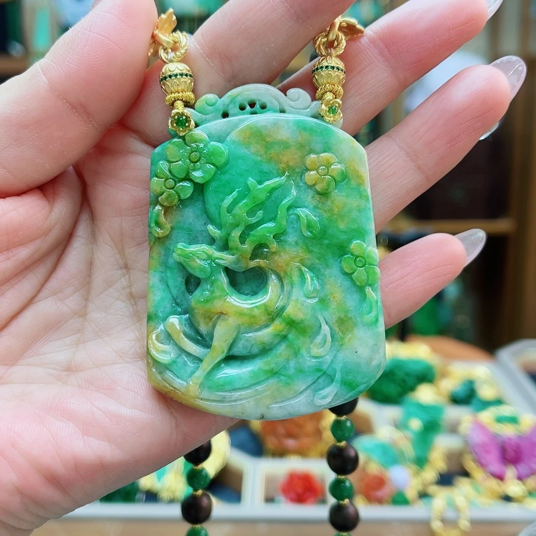 颈饰合金翡翠48小时鉴赏期