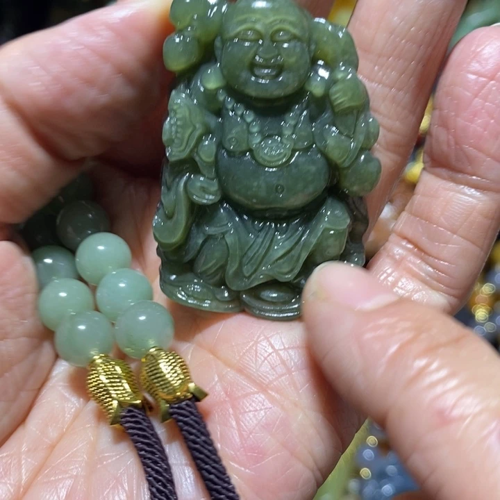 岫玉岫玉吊坠未镶嵌