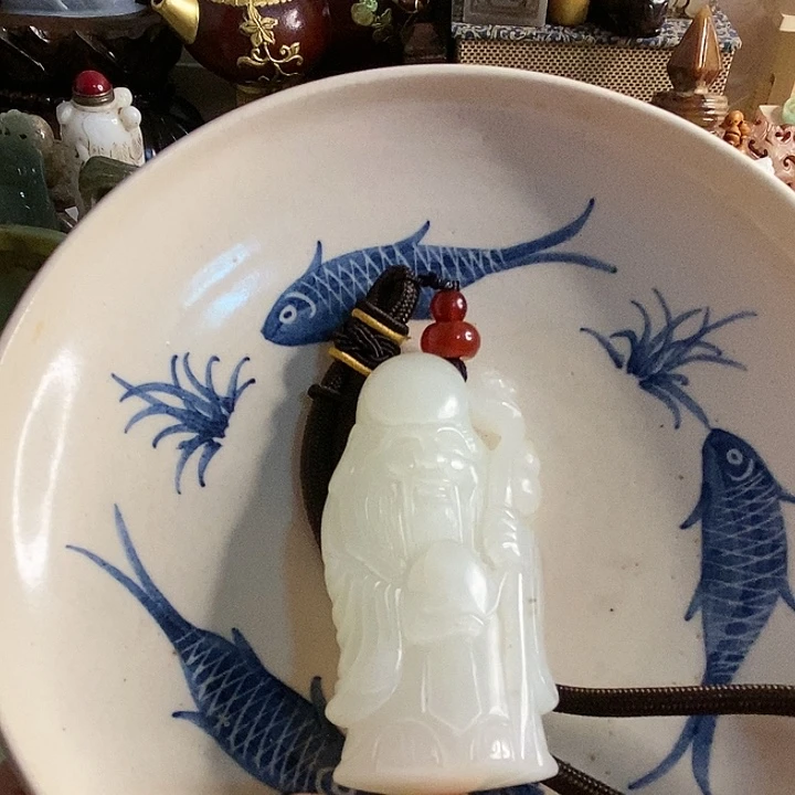 摆件T***咚新号开播瓷器一个