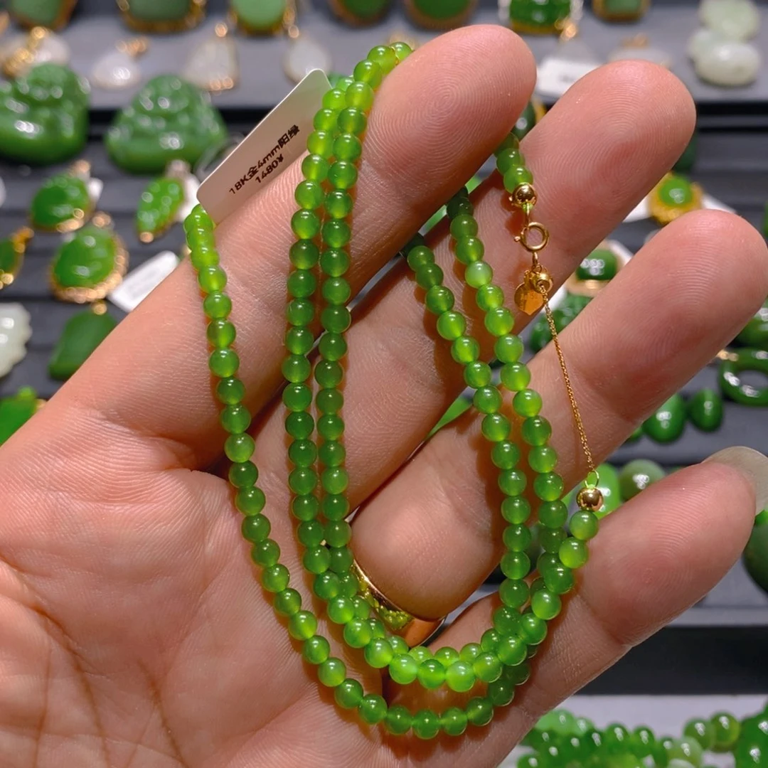 和田玉（碧玉）未镶嵌颈饰