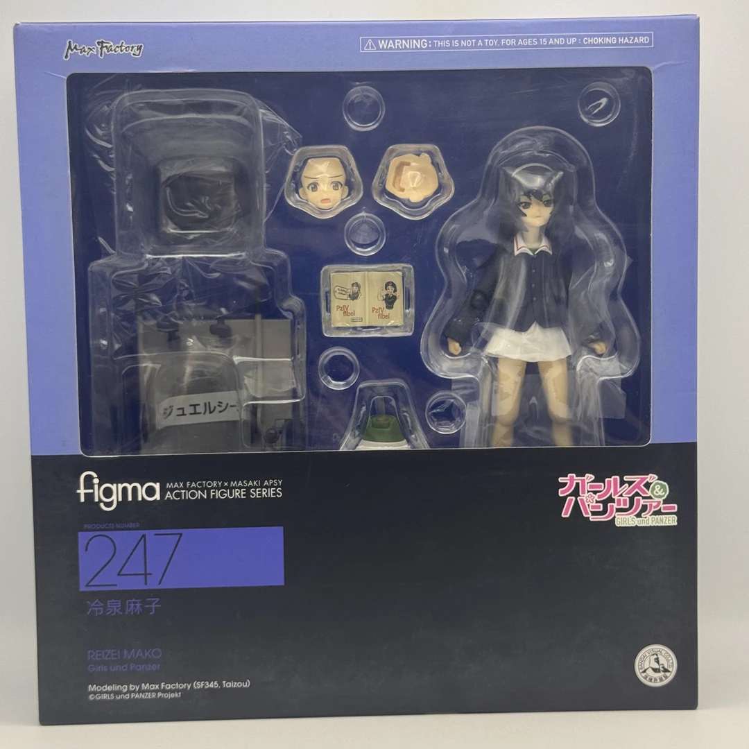 代理版现货figma211少女与战车冷泉麻子手办，Max Factory正版