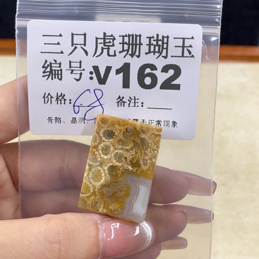 硅化珊瑚（珊瑚玉）未镶嵌1小*鱼