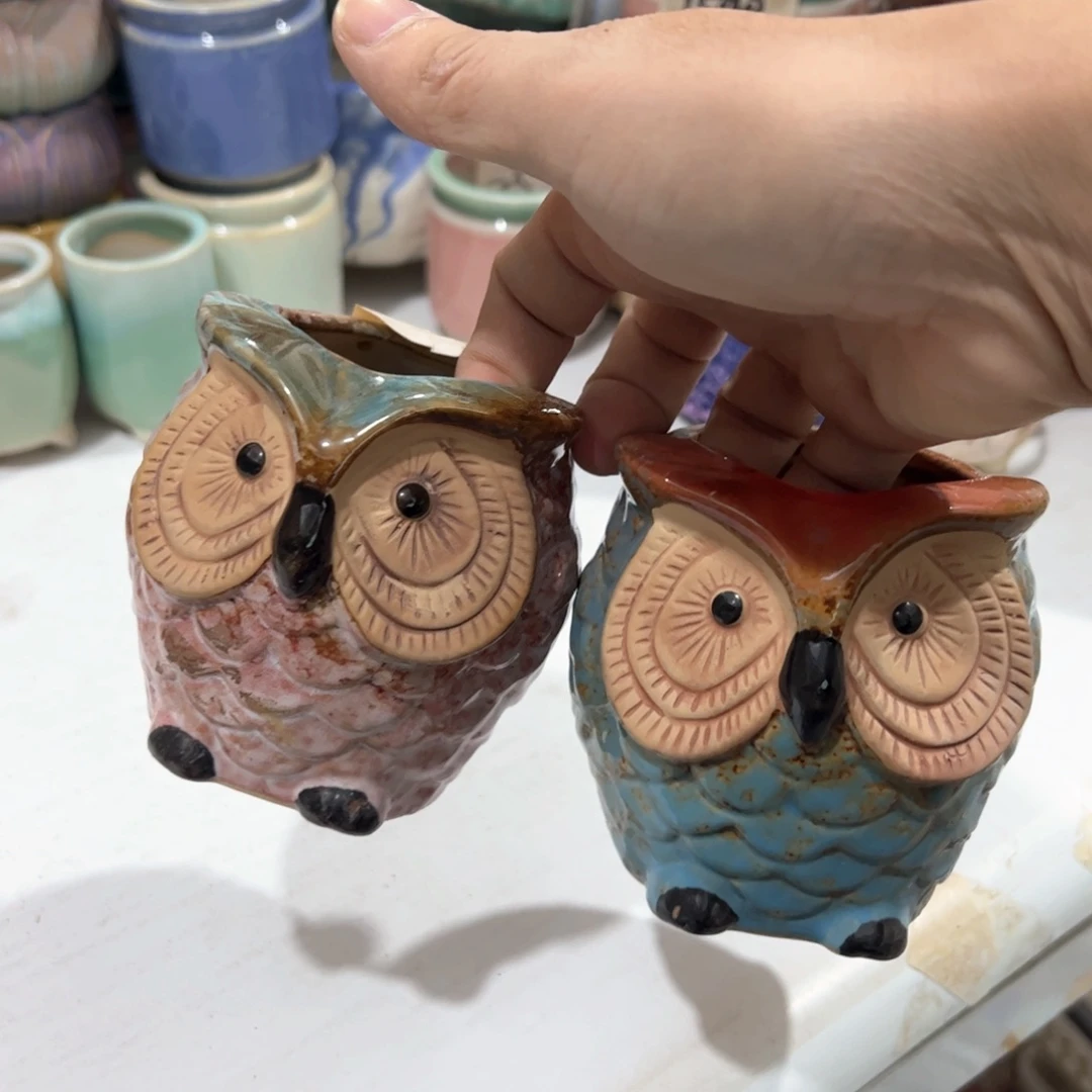 陶瓷多肉小花盆@@1618