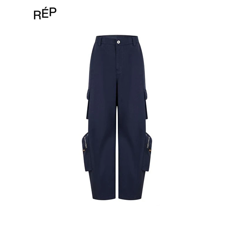 REP-Journal Record设计师品牌藏青工装裤 25FW秋冬新品