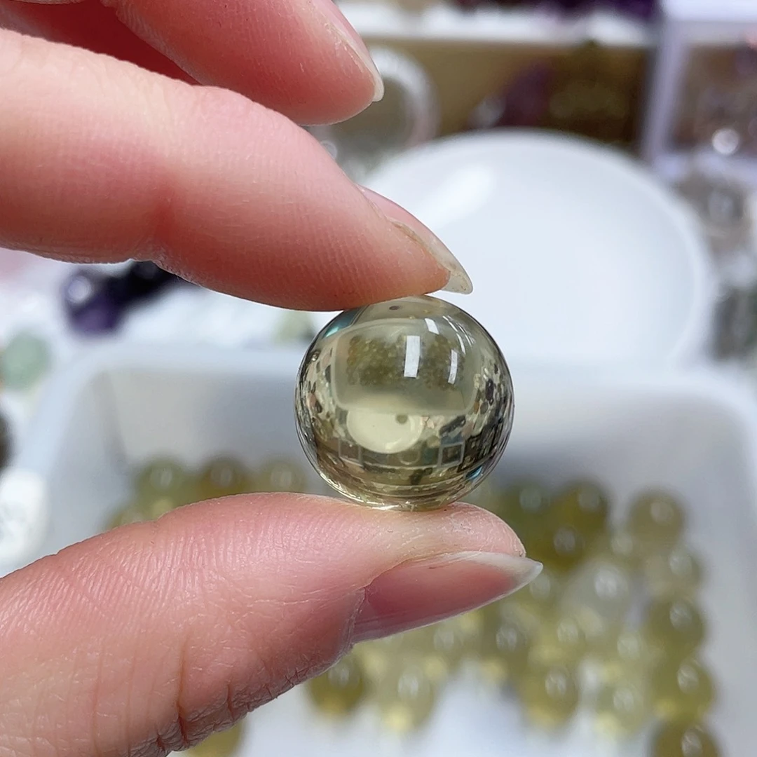 黄晶珠宝半成品未镶嵌ʕ****