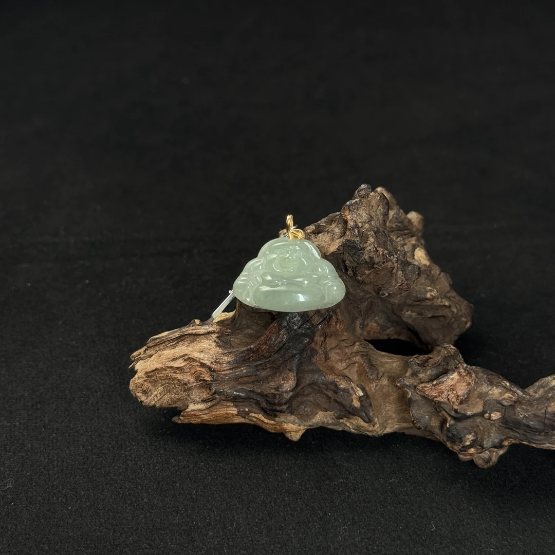 【诚翠拍品第一百一期午】翡翠39吊坠BYT70008金