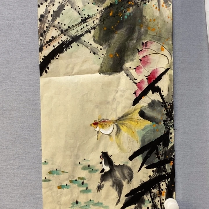 国画亲笔手绘原创