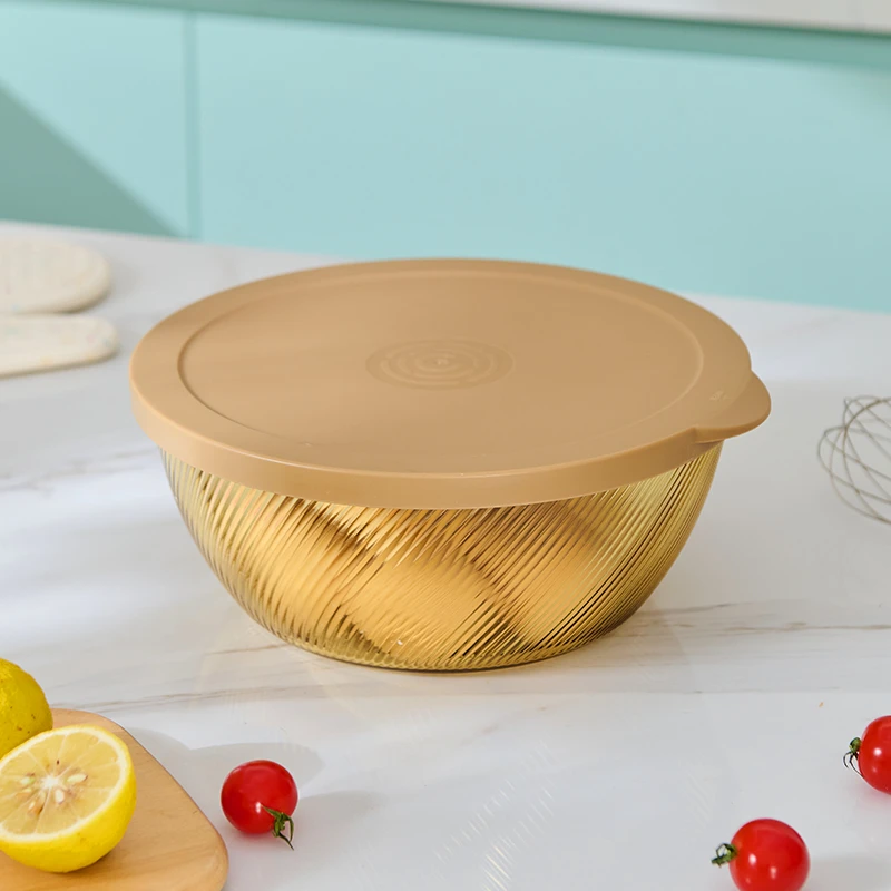 家用厨房和面盆拌馅包饺子碗大容量高硼硅玻璃盆加厚玻璃面盆沙拉