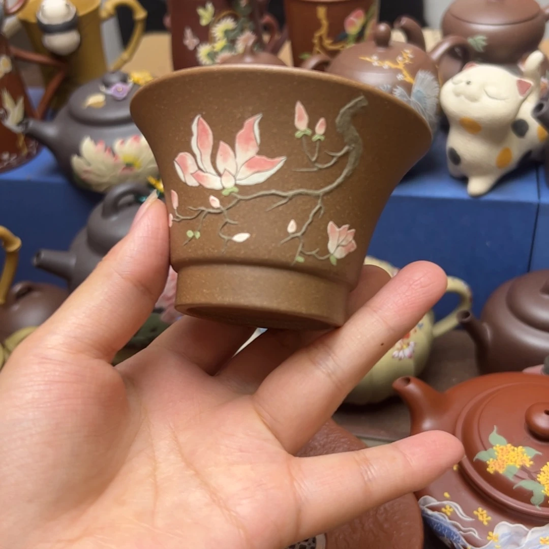 茶杯紫砂紫砂主人杯100c c