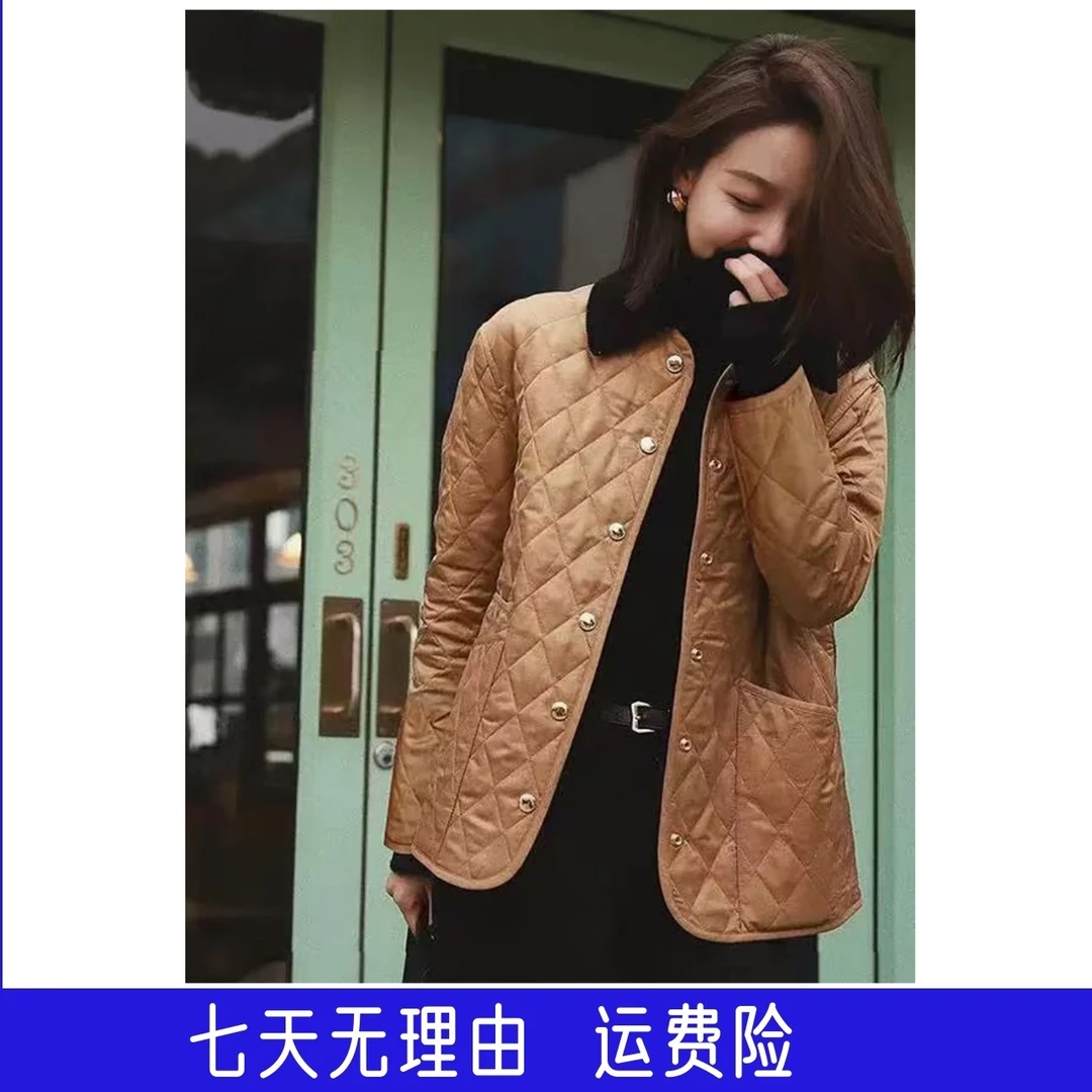高级定制春秋经典黄金甲棉服女 JZ01