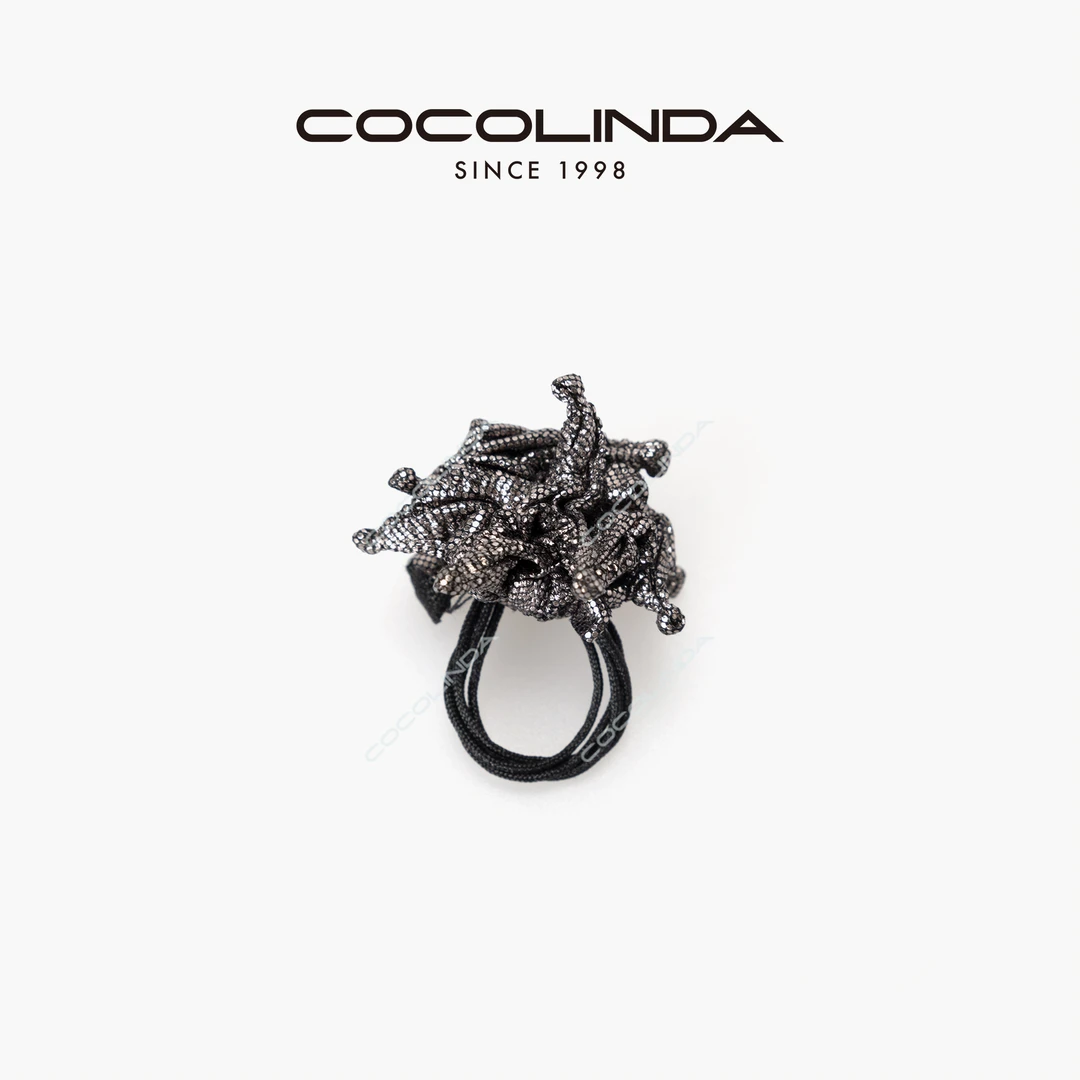 COCOLINDA 非金属布艺戒指 | 时髦海胆戒指JZ20