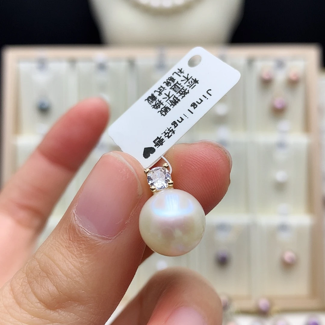 合金淡水珍珠颈饰