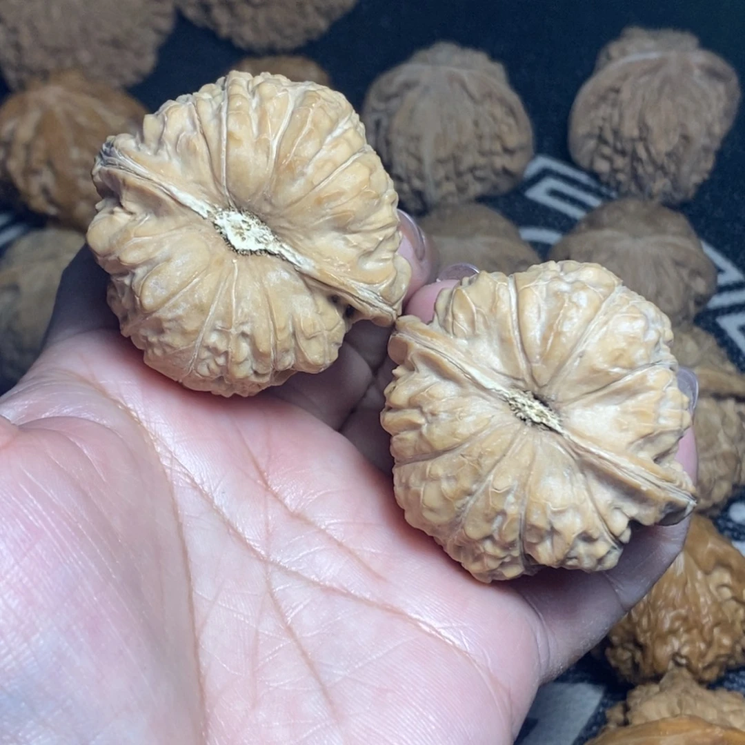 文玩核桃把件南瓜墩45