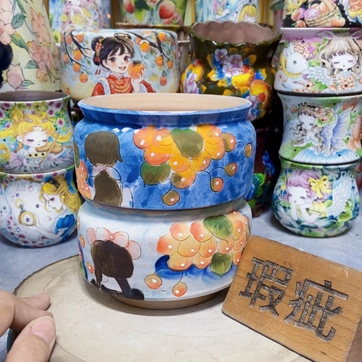 景德镇艺术手绘作品
