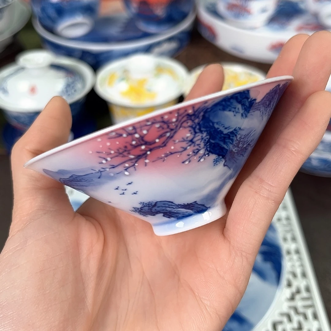 手绘高温瓷器瓷器