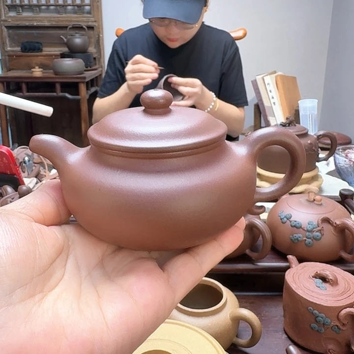 茶壶底槽青精工细作仿古（200 C C）