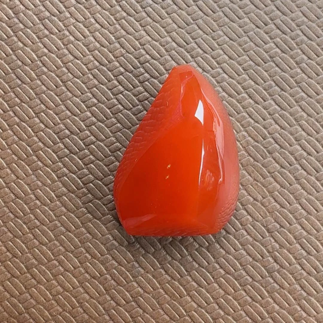 美***美南红玛瑙随行吊坠未镶嵌