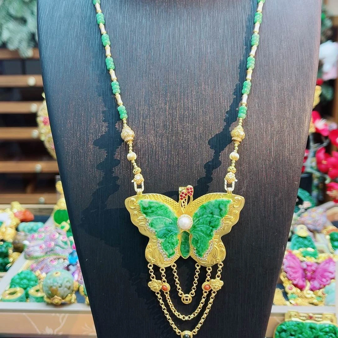 颈饰合金翡翠48小时鉴赏期