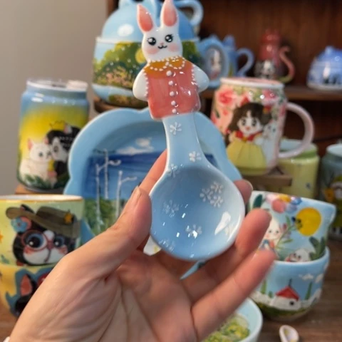 炉景德镇釉下手绘陶瓷