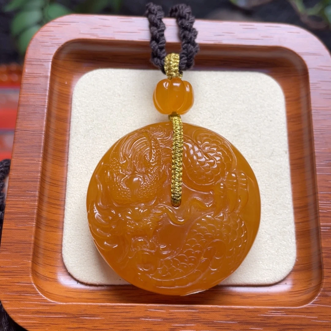 蜜蜡未镶嵌颈饰项链