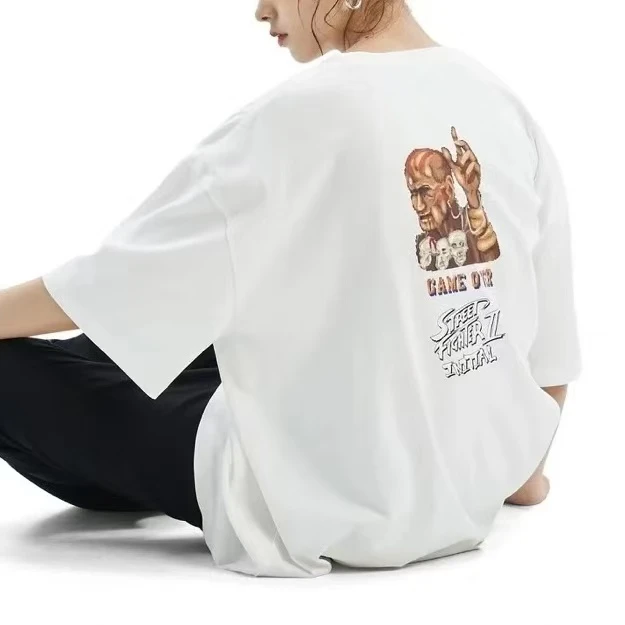 ini 联名款阔版休闲T恤 XX259 DM24F906