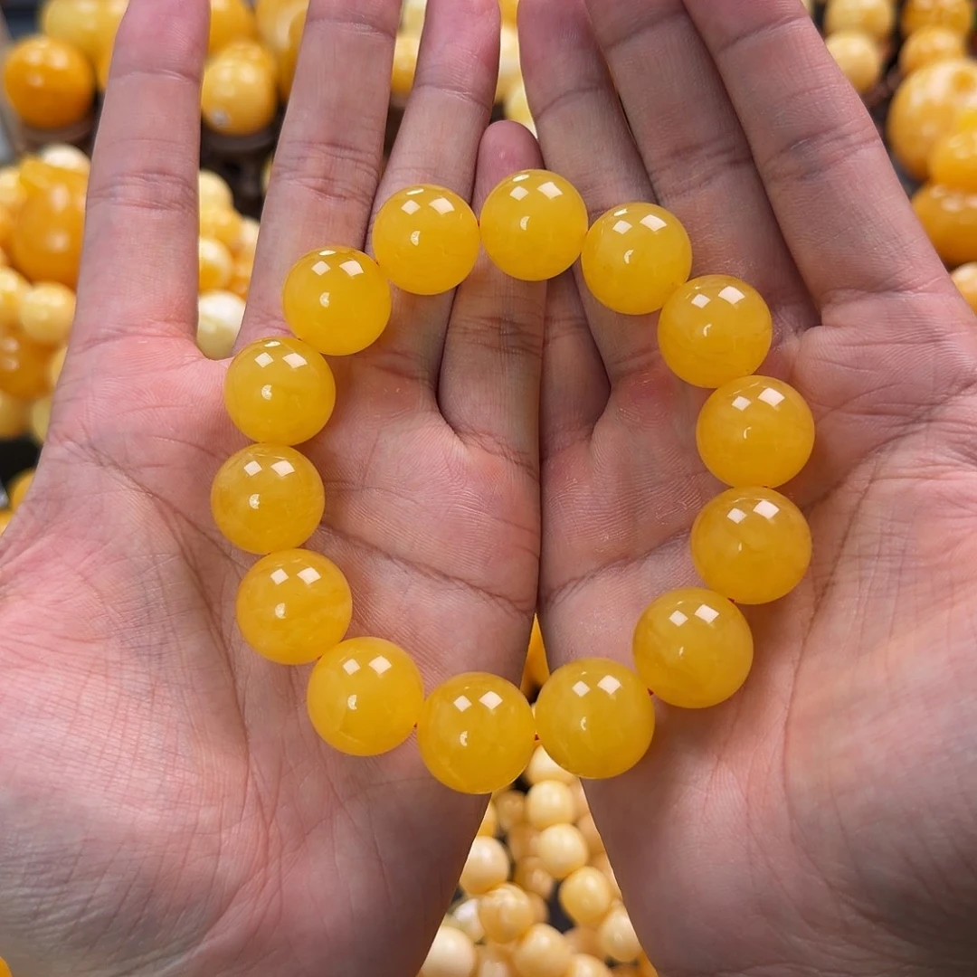 琥珀未镶嵌珠宝奇石17mm同料