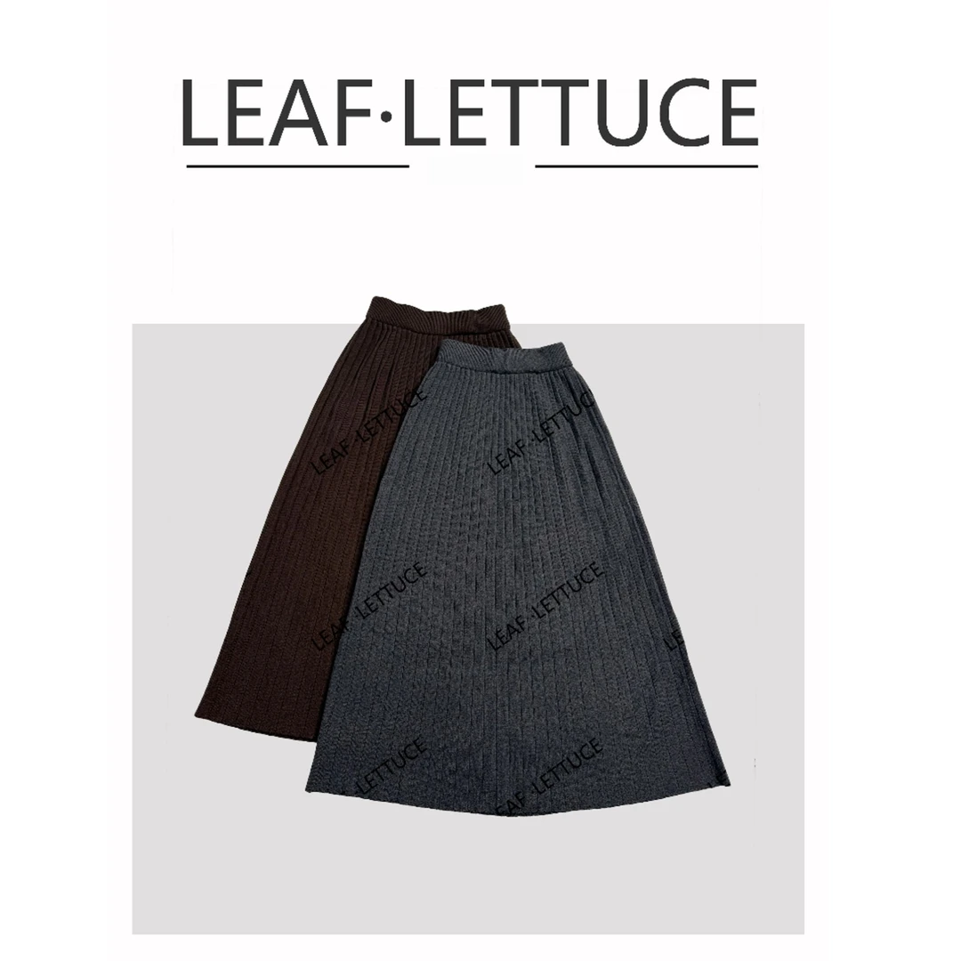 【LEAF LETTUCE】00124/2151针织半身裙