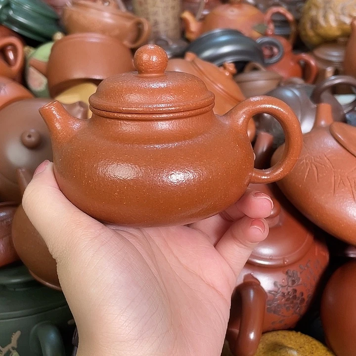 茶壶紫砂紫砂宜兴紫砂壶130cc