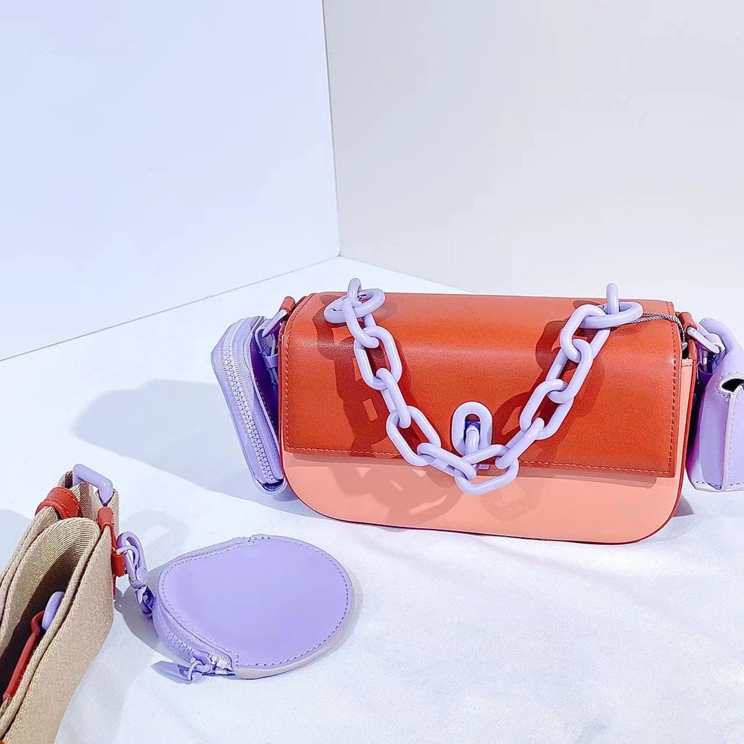 CHARLES&KEITH 80770547砖色S时尚女包