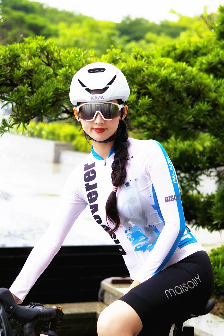 SQ 2275【探索系列竞技版短款3D六元棉纱】骑行服高弹薄款男士女士